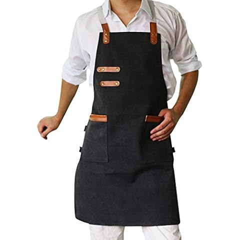 Delantales de cocina de cuero