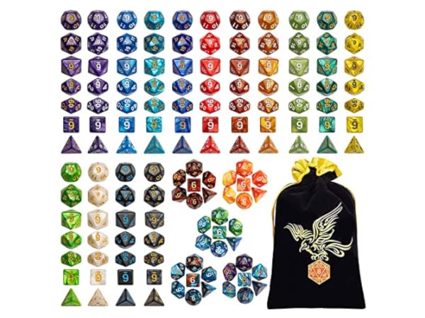 Dés polyèdres et RPG Vignette