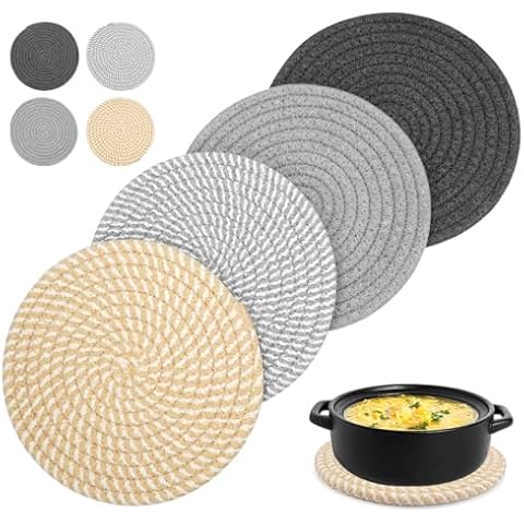 Dessous de plats en tissu
