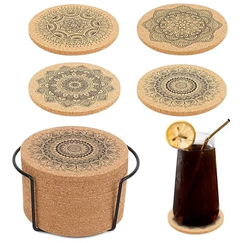 Dessous de verre en bois