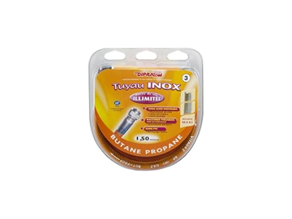 Clé à Gaz Universelle DIPRA - Pour Bouteilles Butane/propane 13 Kg - Compatible Détendeurs Et Tuyaux - Certifiée NF - 7