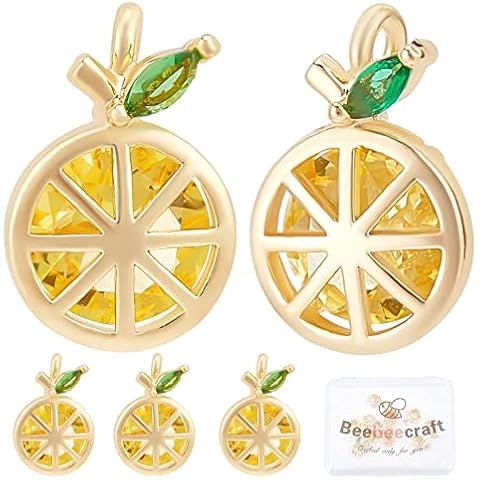 Dijes de oro amarillo para bisutería