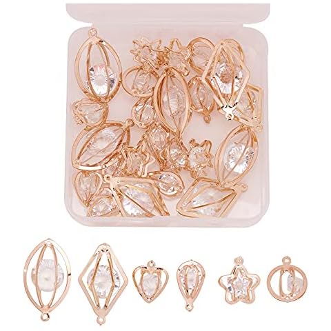 Dijes de diamantes de imitación para bisutería