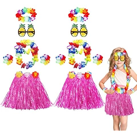 Disfraces hawaianos para niños