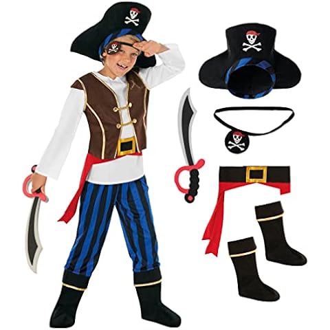 Disfraces de piratas para niños