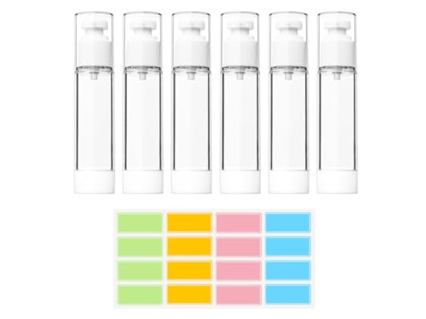 Distributeurs à pompe rechargeables pour cosmétiques Vignette
