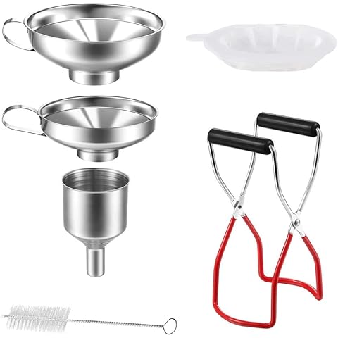 Embudos de vidrio para cocina