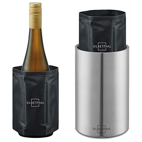Enfriadores de botellas de vino de acero inoxidable