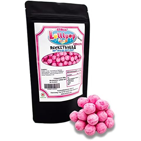 Erdbeer-Fruchtbonbons