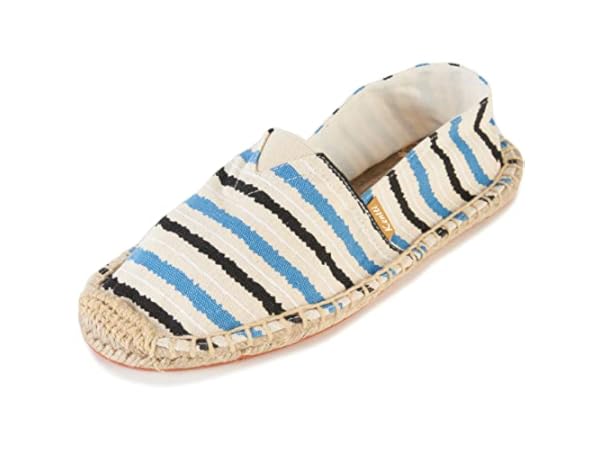 Espadrilles Rayées Multicolores THOM BROWNE - Taille EU 36 - Cheville Amovible