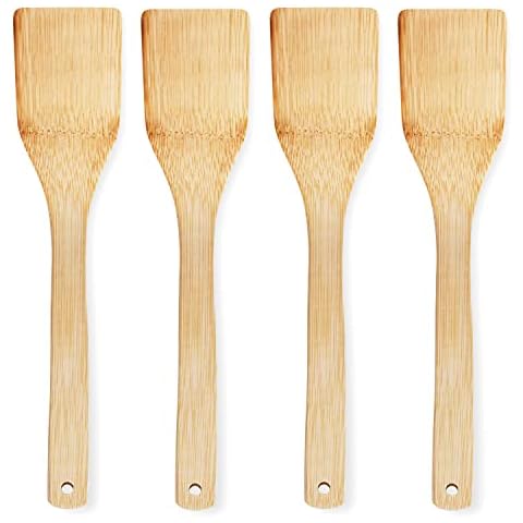Espátulas de cocina de bambú