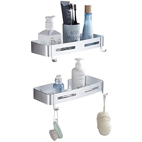 Estanterías de baño de aluminio