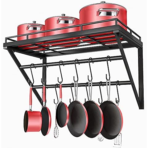 Estantes de pared para utensilios