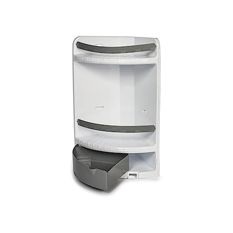 Etagères d'angle en plastique