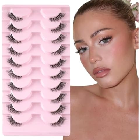 Faux-cils transparents