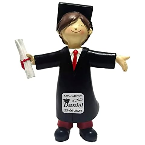Figuritas decorativas de graduación