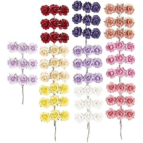 Flores artificiales de cable