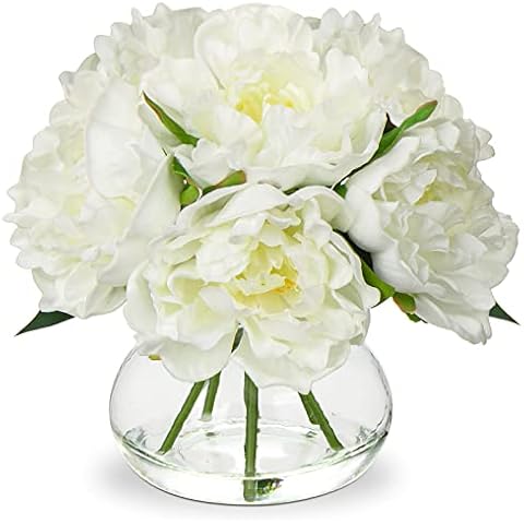Flores artificiales de cristal