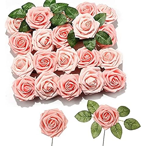 Flores artificiales de polietileno