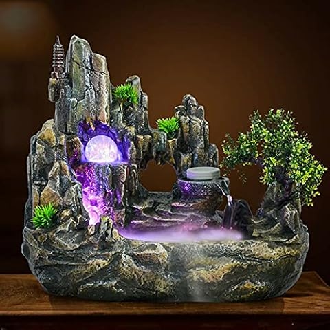 Fontaines d'intérieur en cristal