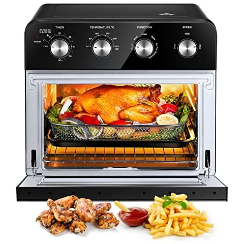 Freidoras de aire con bandeja de migas