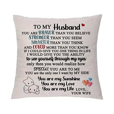 Fundas decorativas para almohadas de amor