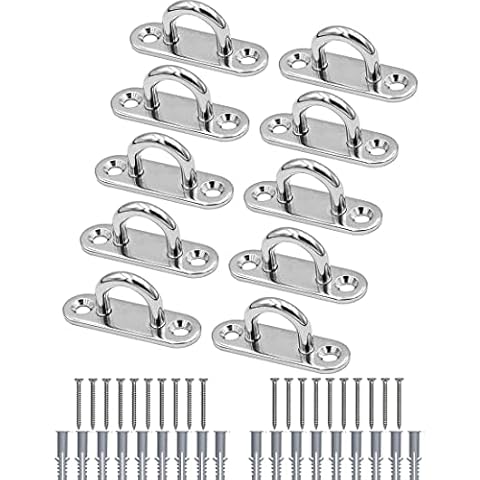 Ganchos atornillables para montaje en pared