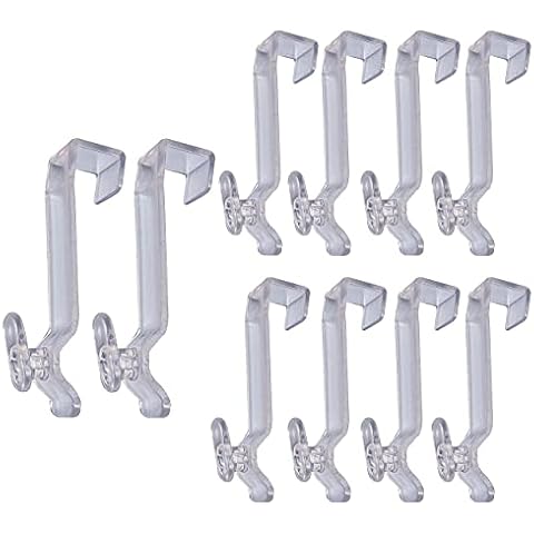 Ganchos para puertas de plástico