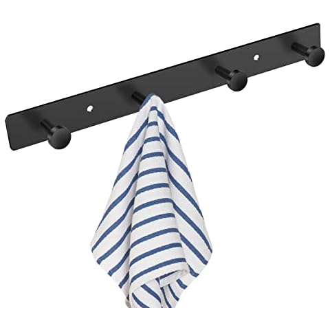 Ganchos percheros para baño de instalación fácil