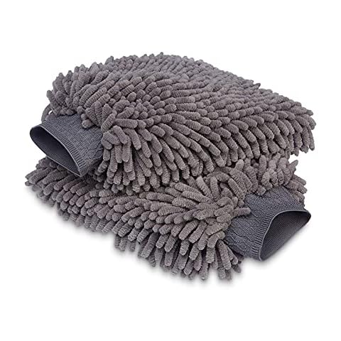 Gants de séchage pour l'entretien de l'extérieur de la voiture