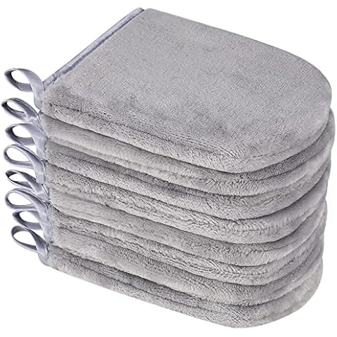 Gants et carrés de toilette durables