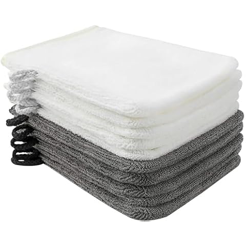 Gants et carrés de toilette lavables en machine