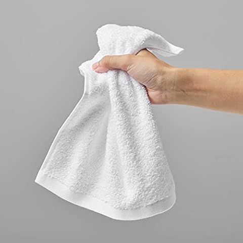 Gants et carrés de toilette à séchage rapide