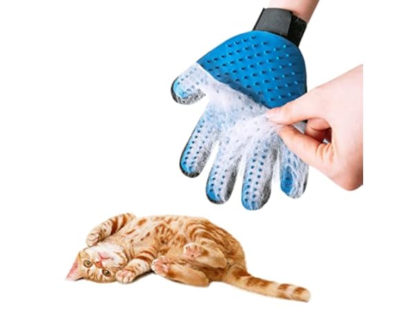 Gants et rouleaux de toilettage chat Vignette