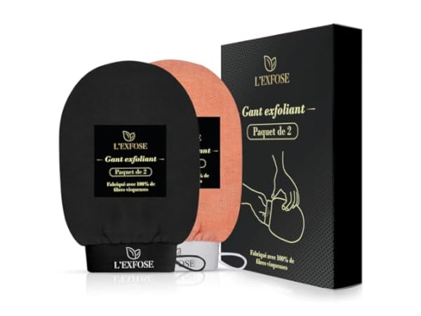 Gants exfoliants Vignette