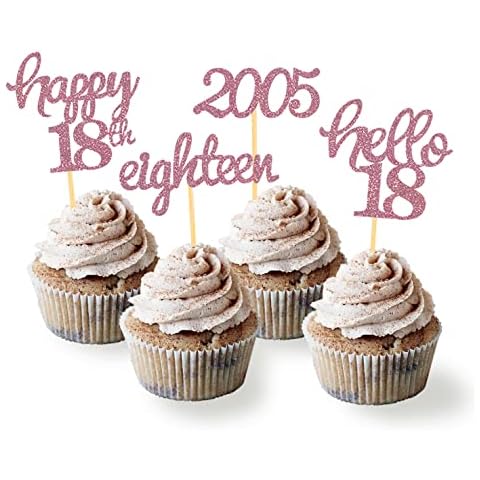 Geburtstags-Cupcake-Topper