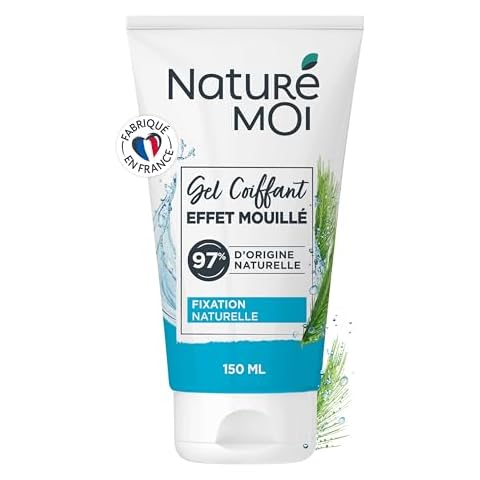 Gels coiffants effet mouillé
