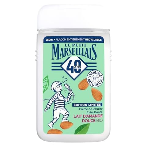Gels douche à l'amande