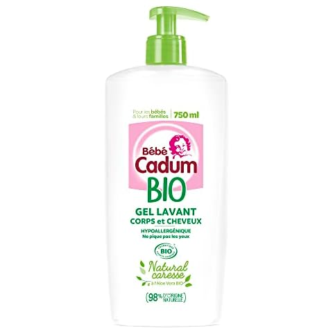Gels douche bio pour bébés