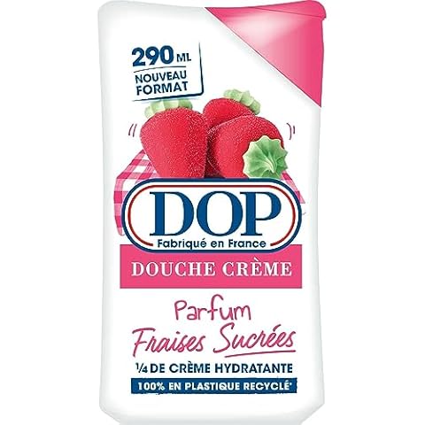 Gels douche à la fraise