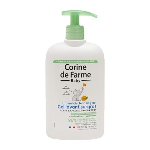 Gels douche hypoallergéniques pour bébés