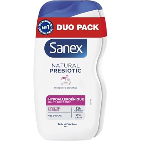 Gels douche hypoallergéniques