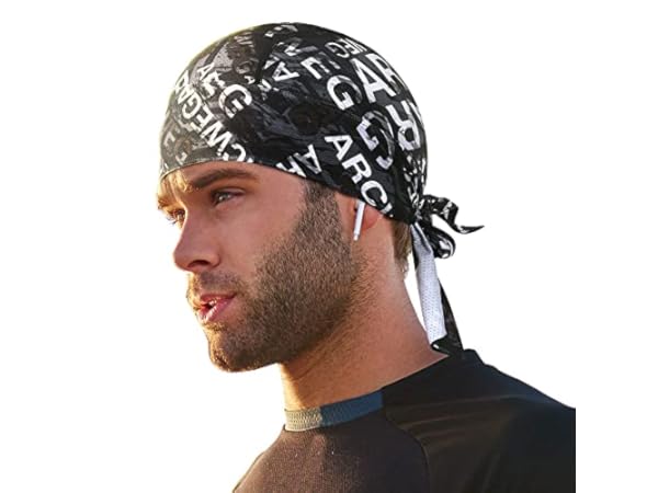 Gorros pirata de ciclismo de elastano para hombres thumbnail