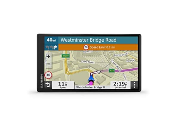 GPS embarqué dans le tableau de bord automobile Vignette