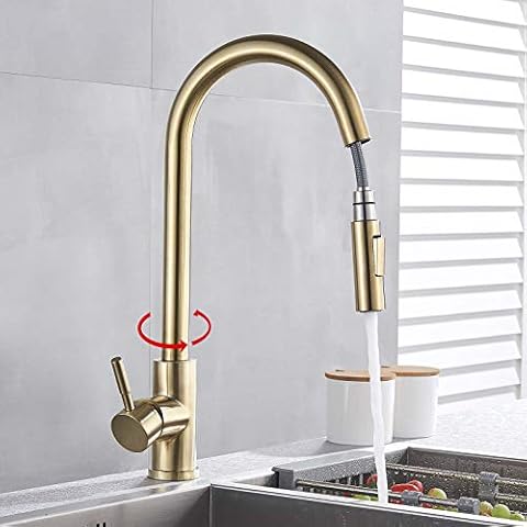 Grifos de cocina de oro