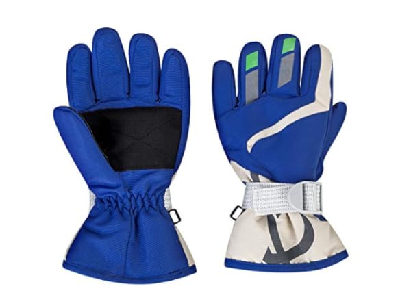 Guantes de esquí para niños con cordones thumbnail