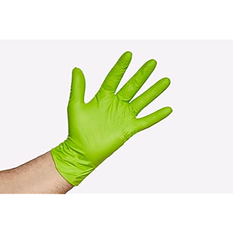 Guantes de nitrilo de alta visibilidad