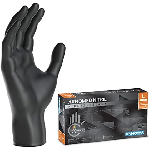 Guantes de nitrilo sin látex