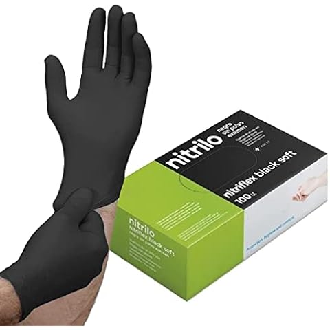 Guantes de nitrilo sin silicona