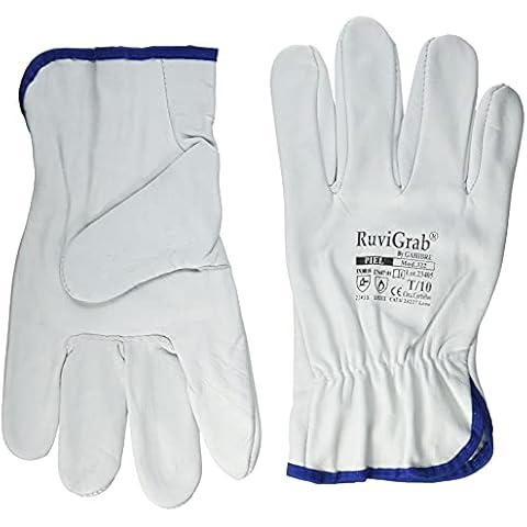 Guantes de trabajo de piel